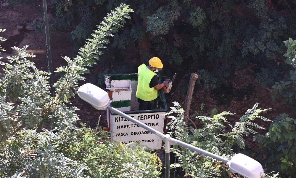 Νέες διαμαρτηρίες για το κόψιμο δέντρων και τα έργα στο Μετρό